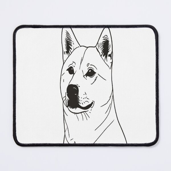 Item preview, Shiba Inu in Minimalist Linear Art designed and sold by VestraDesign.