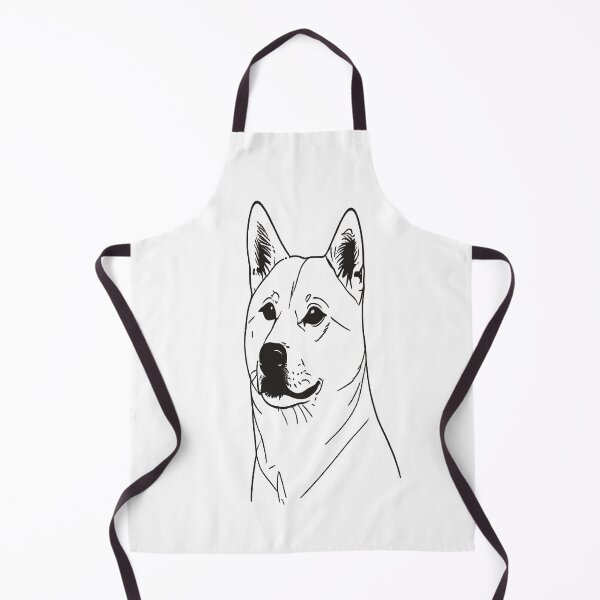 Item preview, Shiba Inu in Minimalist Linear Art designed and sold by VestraDesign.