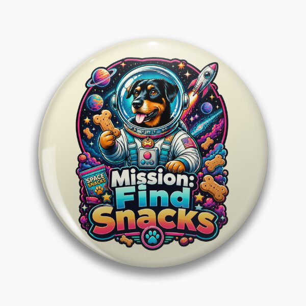 Item preview, Funny Space Dog Astronaut Mission Find Snacks | Cosmic Snack Lover designed and sold by From Cyryl with Love.
