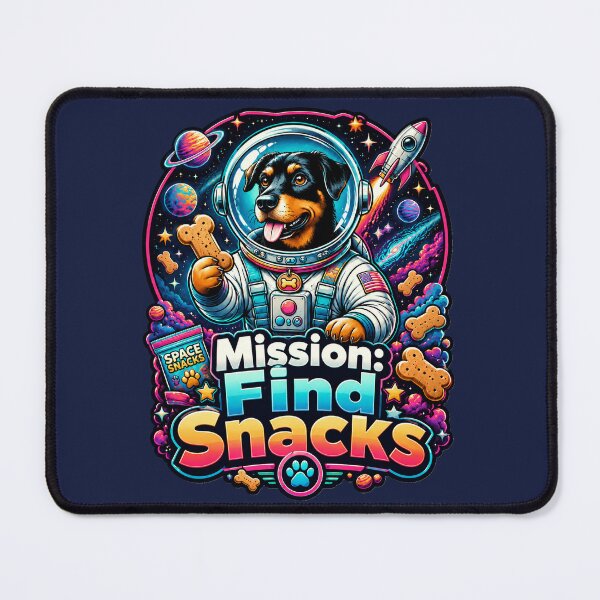 Item preview, Funny Space Dog Astronaut Mission Find Snacks | Cosmic Snack Lover designed and sold by From Cyryl with Love.