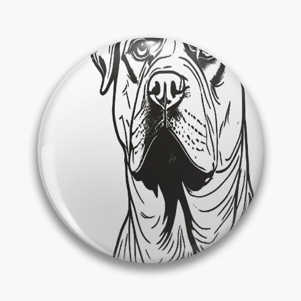Item preview, Rottweiler in Minimalist Linear Art designed and sold by VestraDesign.