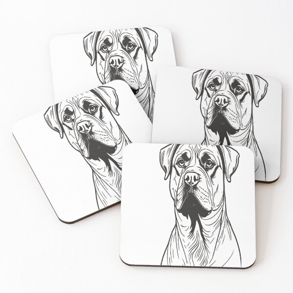 Item preview, Rottweiler in Minimalist Linear Art designed and sold by VestraDesign.