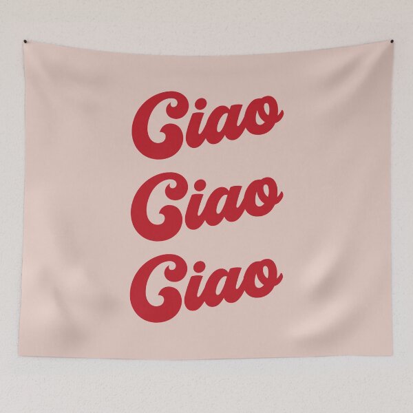 Item preview, Ciao repeating text designed and sold by Paigaam.