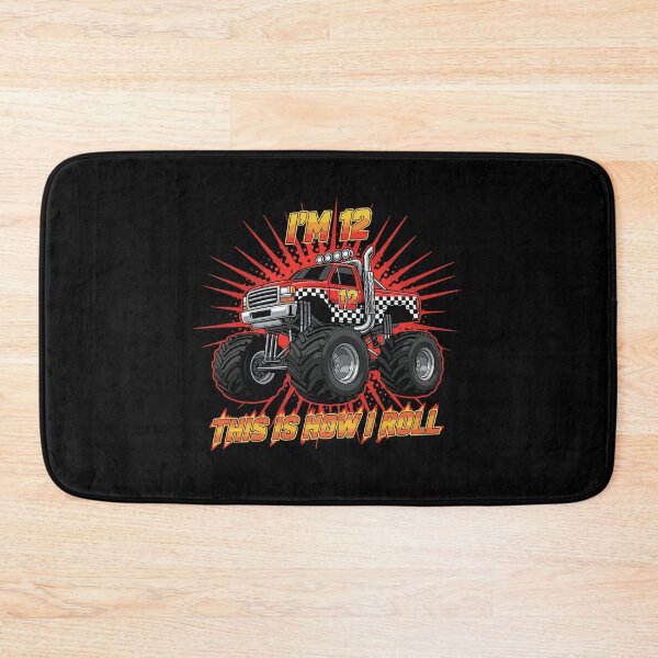 Item preview, I'm 12 This Is How I Roll Monster Truck Twelve Year Old Birthday Boy designed and sold by PopStars1993.