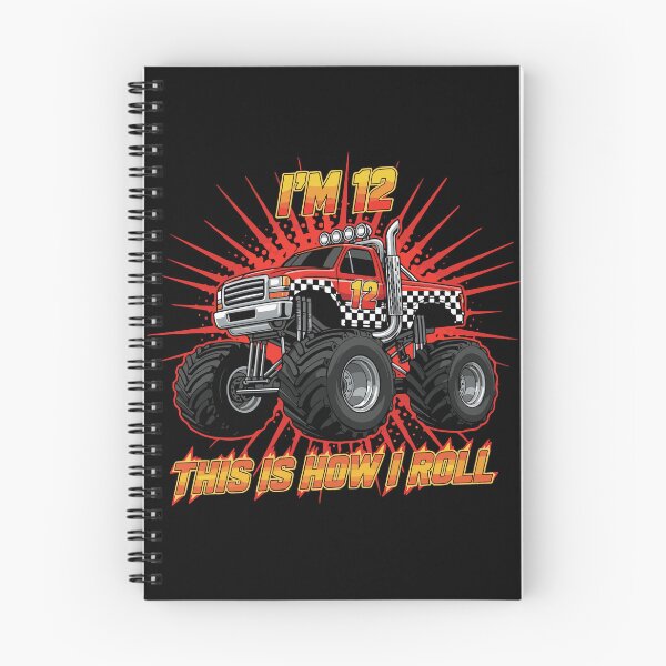 Item preview, I'm 12 This Is How I Roll Monster Truck Twelve Year Old Birthday Boy designed and sold by PopStars1993.