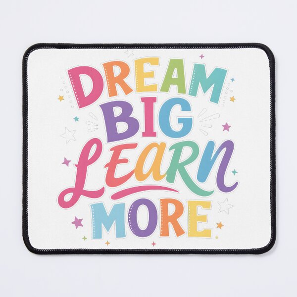 Item preview, Dream Big Learn More Retro Back To School Teacher Student designed and sold by jabarArt.