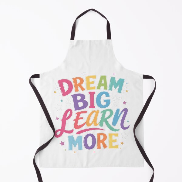 Item preview, Dream Big Learn More Retro Back To School Teacher Student designed and sold by jabarArt.