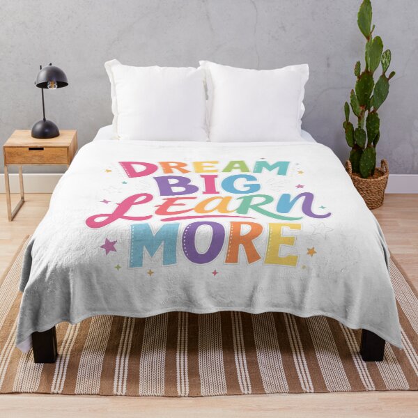 Item preview, Dream Big Learn More Retro Back To School Teacher Student designed and sold by jabarArt.
