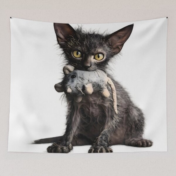 Item preview, Lykoi Cat designed and sold by Sp3ctrumOfColor.