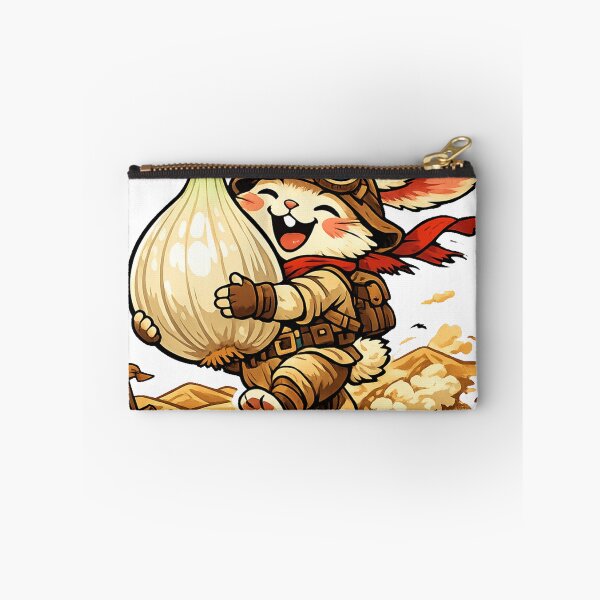 Item preview, Giant Rakkyo Treasure Bunny Sticker – Cute Japanese Sand Dunes Adventure Meme designed and sold by kawaii animal store (in Japan).