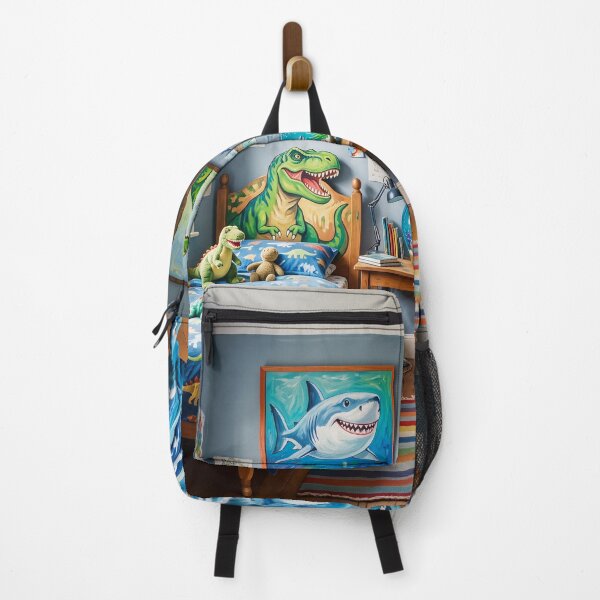 Item preview, Boys Bedroom Dinosaurs And Sharks designed and sold by Home Decor Art.