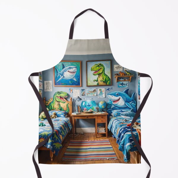 Item preview, Boys Bedroom Dinosaurs And Sharks designed and sold by Home Decor Art.