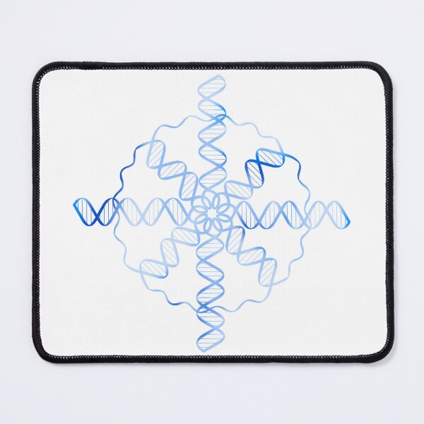 Item preview, Blue Fancy DNA Snowflake designed and sold by emmacatwheels.