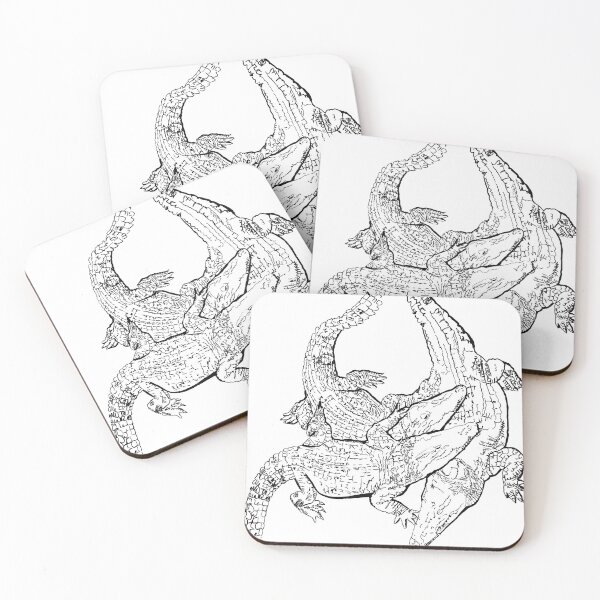 Item preview, The crocodiles from Vietnam drawing  designed and sold by Glockers99.