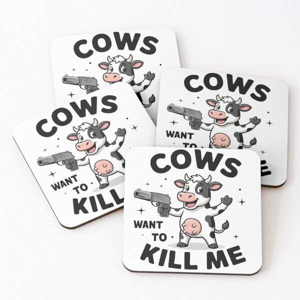 Item preview, Cows want to kill me - Dairy intolerance and allergy designed and sold by BobaTeeStore.