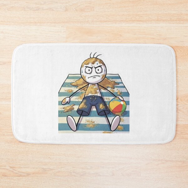 Item preview, Oops Murphy - Summer Beach Fail - Sandy Mess - Funny Character Graphic designed and sold by oopsmurphy.