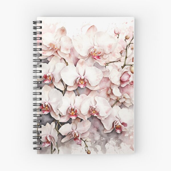 Item preview, White Orchid Watercolor Painting designed and sold by RawNaturePrints.
