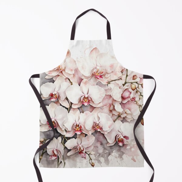 Item preview, White Orchid Watercolor Painting designed and sold by RawNaturePrints.