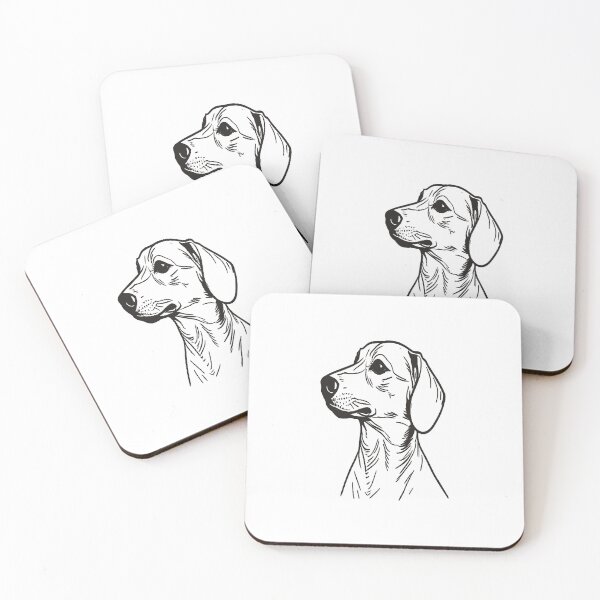 Item preview, Dachshund in Minimalist Linear Art designed and sold by VestraDesign.