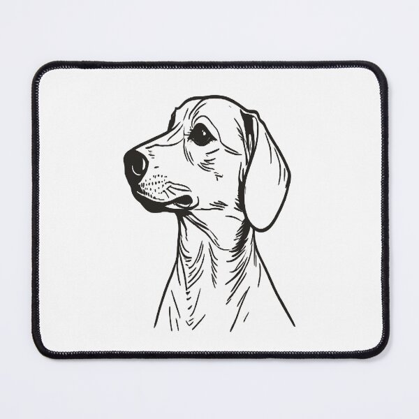 Item preview, Dachshund in Minimalist Linear Art designed and sold by VestraDesign.