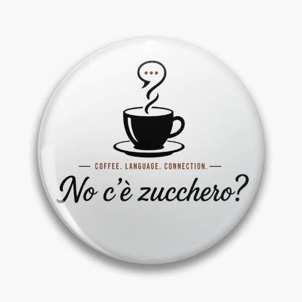 Item preview, No c'è zucchero? | Italian Coffee Conversation | Language Learner Design designed and sold by Trodyglot.