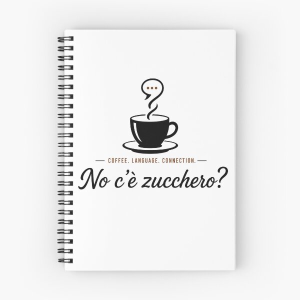 Item preview, No c'è zucchero? | Italian Coffee Conversation | Language Learner Design designed and sold by Trodyglot.