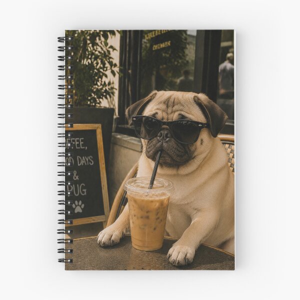 Item preview, Cool French Bulldog with Sunglasses Drinking Iced Coffee designed and sold by will freed18.