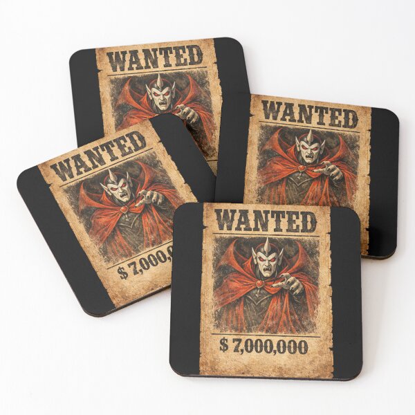Item preview, 80s Cartoon Villains Gallery: Old West Wanted Poster Nosferatu designed and sold by Rex Vox.