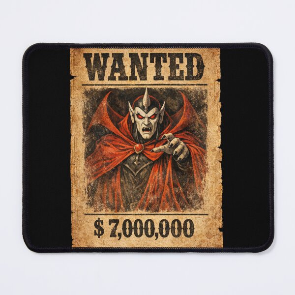Item preview, 80s Cartoon Villains Gallery: Old West Wanted Poster Nosferatu designed and sold by Rex Vox.