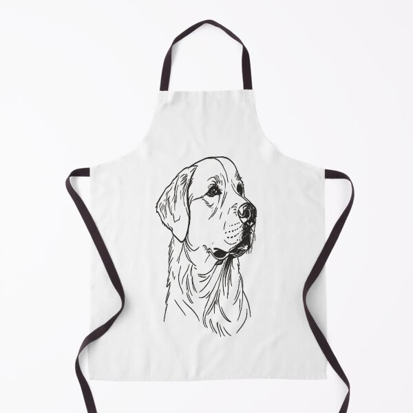 Item preview, Golden Retriever in Minimalist Linear Art designed and sold by VestraDesign.