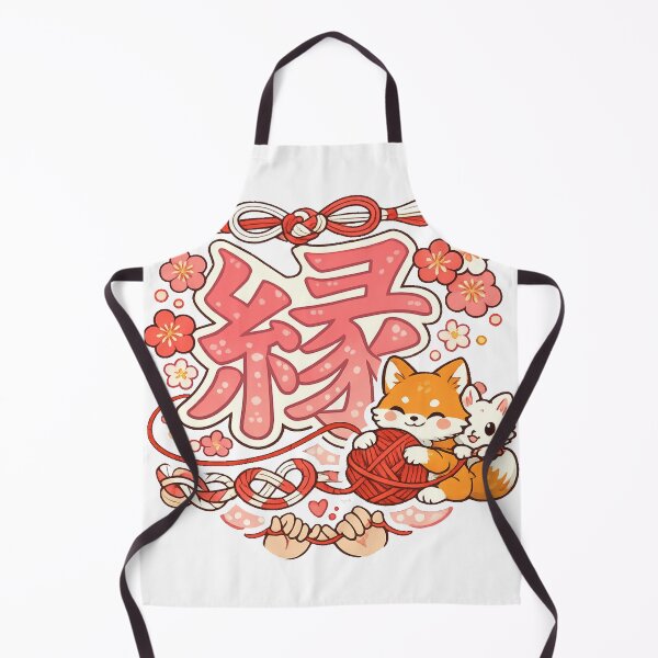 Item preview, Kawaii Kitsune En Kanji Sticker – Japanese Fox of Fate & Connection Vector Design designed and sold by kawaii animal store (in Japan).