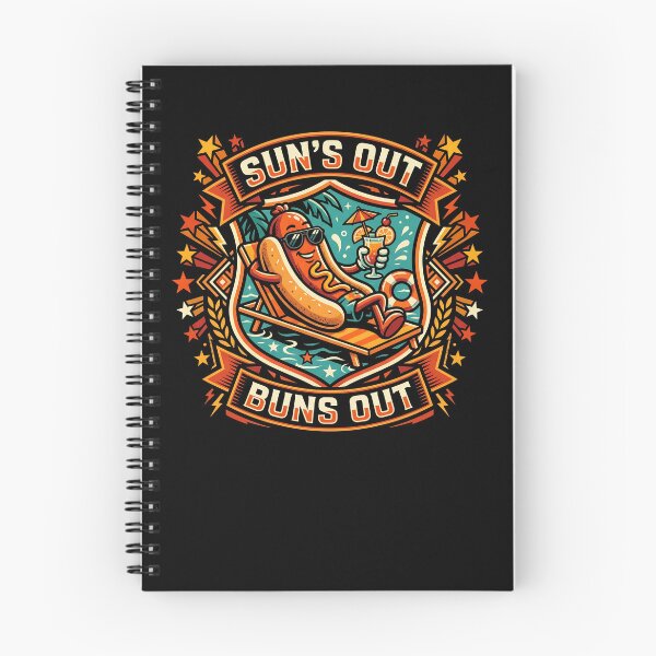 Item preview, Sun's Out Buns Out Funny Hot Dog Gear designed and sold by DynamicDesign.