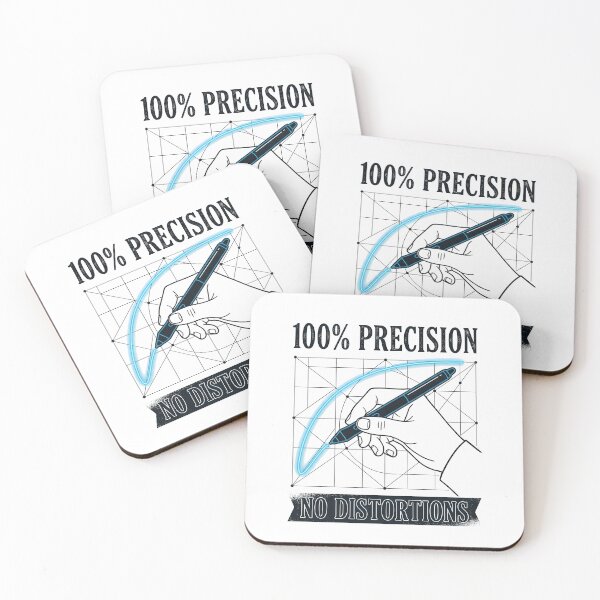 Item preview, 100 Percent Precision No Distortions designed and sold by Zazz Lee.