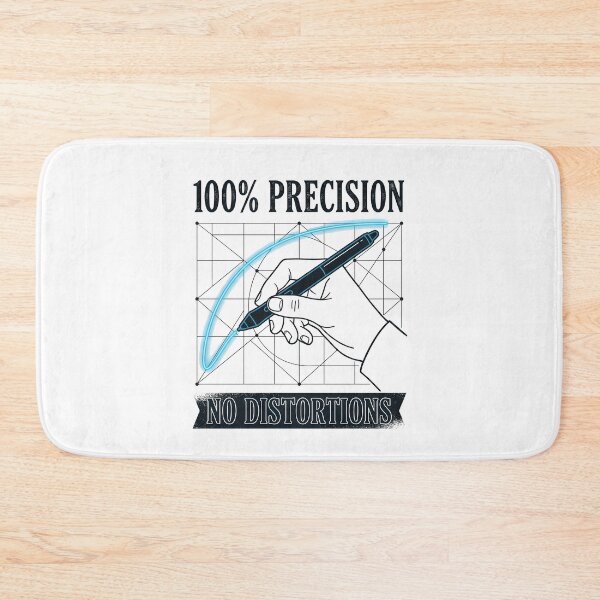 Item preview, 100 Percent Precision No Distortions designed and sold by Zazz Lee.