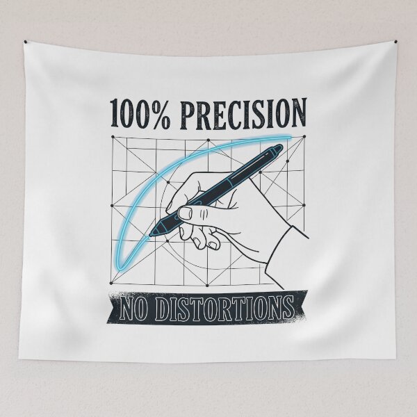 Item preview, 100 Percent Precision No Distortions designed and sold by Zazz Lee.