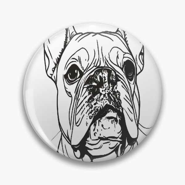 Item preview, French Bulldog in Minimalist Linear Art designed and sold by VestraDesign.