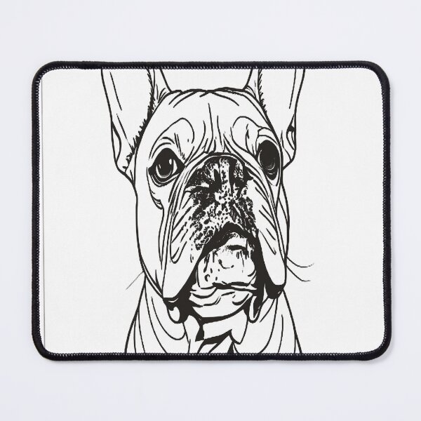 Item preview, French Bulldog in Minimalist Linear Art designed and sold by VestraDesign.