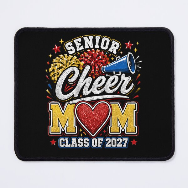 Item preview, Senior Cheerleader Mom Cheer Class of 2027 Graduation Women designed and sold by MaskedTarget.