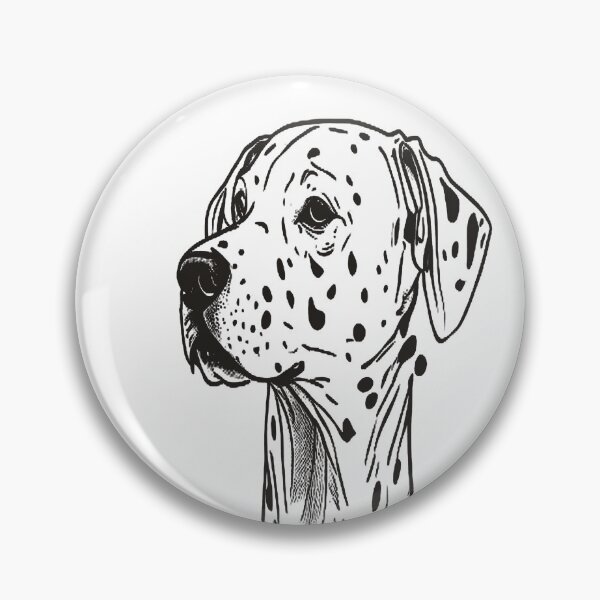Item preview, Dalmatian in Minimalist Linear Art designed and sold by VestraDesign.