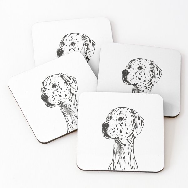 Item preview, Dalmatian in Minimalist Linear Art designed and sold by VestraDesign.