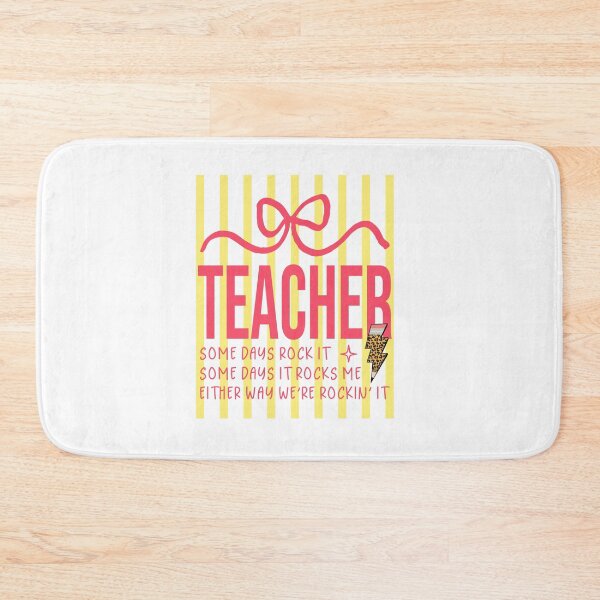 Item preview, Teacher Some Days Rock It Funny Teaching Gift designed and sold by LASTIQUE-dd.