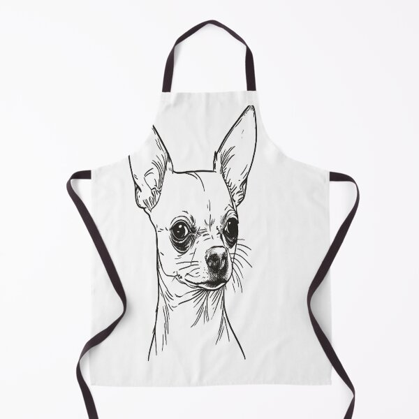 Item preview, Chihuahua in Minimalist Linear Art designed and sold by VestraDesign.