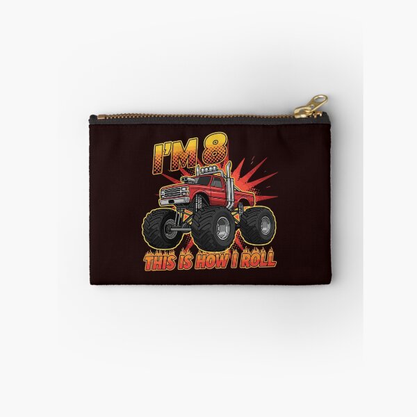 Item preview, I'm 8 This Is How I Roll Monster Truck Eighth Birthday Boy designed and sold by PopStars1993.
