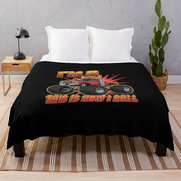 Item preview, I'm 8 This Is How I Roll Monster Truck Eighth Birthday Boy designed and sold by PopStars1993.
