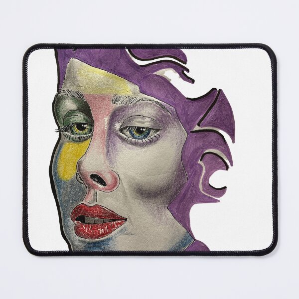 Item preview, Surreal Rainbow Face Woman designed and sold by jam-66.