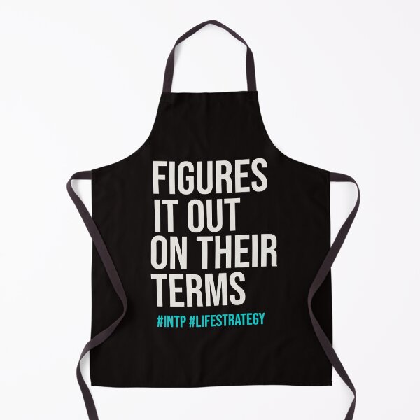 Item preview, INTP FIGURES IT OUT ON THEIR TERMS | MBTI LIFE STRATEGY SERIES — INTP PERSONALITY EDITION designed and sold by WitLounge.