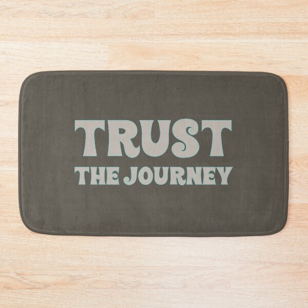 Item preview, Trust the Journey - Text Only Version designed and sold by TheThankfulTyne.