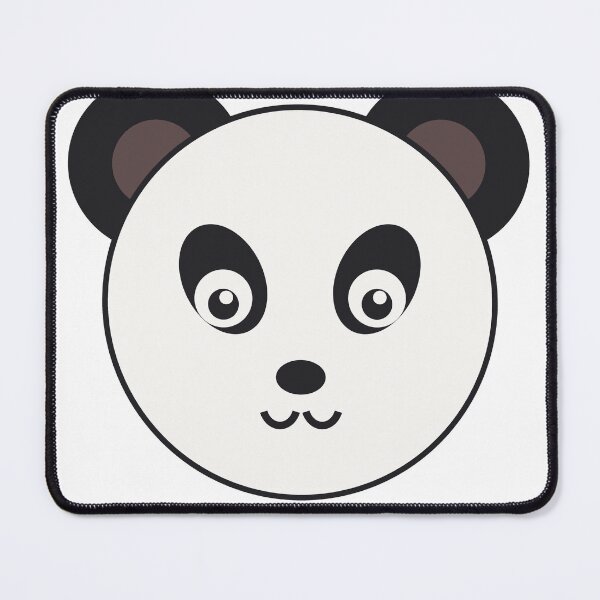 Item preview, Cute Minimalist Panda Face designed and sold by PandaInkDQT.