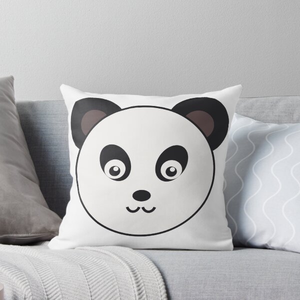 Item preview, Cute Minimalist Panda Face designed and sold by PandaInkDQT.
