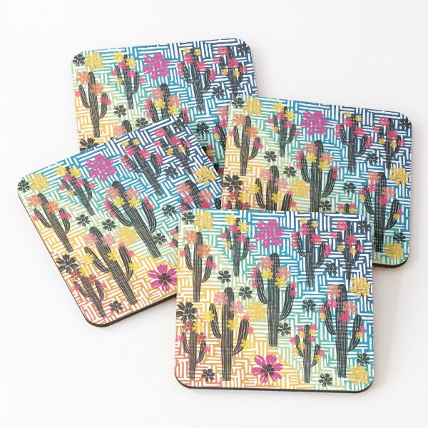 Item preview, Colorful Cactus Pattern  designed and sold by IvysCreativityHouse.